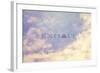 Exhale-Vintage Skies-Framed Giclee Print