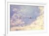 Exhale-Vintage Skies-Framed Giclee Print