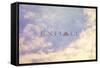 Exhale-Vintage Skies-Framed Stretched Canvas