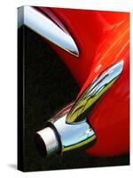 Exhaust on a 1956 Corvette-Clive Branson-Stretched Canvas