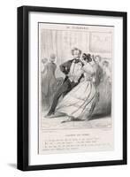 Exhausted by the Polka-Charles Vernier-Framed Art Print