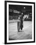 Exhausted Couple at the End of a Record Five Month Chicago Walkathon During the Depression-Bernard Hoffman-Framed Photographic Print