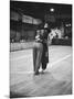 Exhausted Couple at the End of a Record Five Month Chicago Walkathon During the Depression-Bernard Hoffman-Mounted Photographic Print