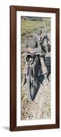 Exhausted German Soldiers, France, 1940-null-Framed Giclee Print
