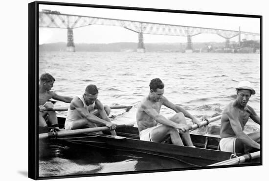 Exhausted Rowers-null-Framed Stretched Canvas