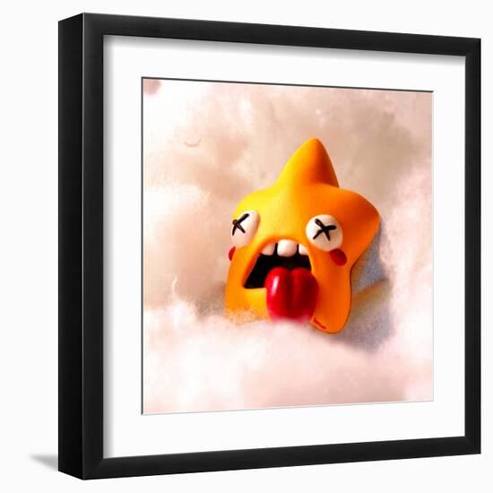 Exhausted Star-Andrea Buenfil-Framed Art Print