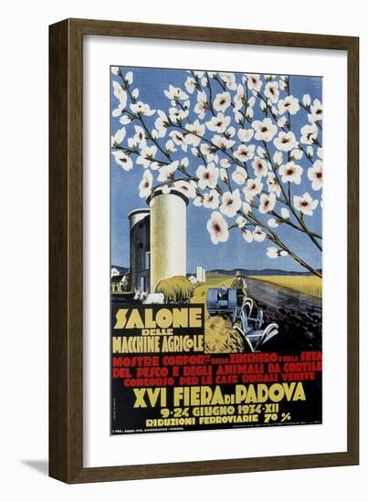 Exhibit Agricultural Machines-null-Framed Giclee Print