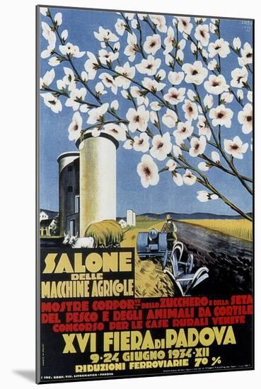 Exhibit Agricultural Machines-null-Mounted Giclee Print
