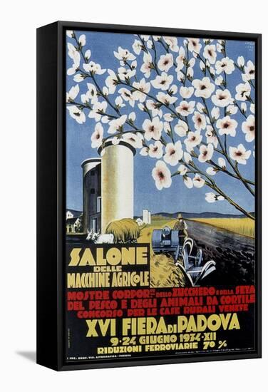 Exhibit Agricultural Machines-null-Framed Stretched Canvas