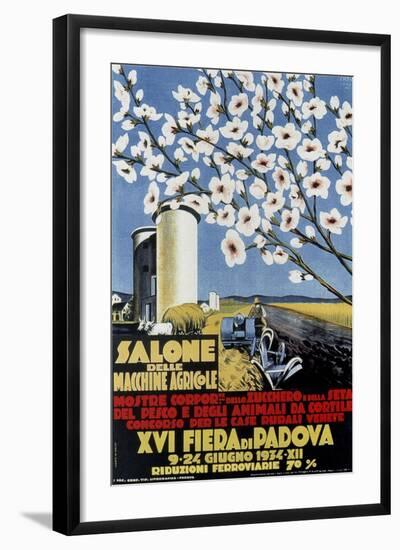 Exhibit Agricultural Machines-null-Framed Giclee Print