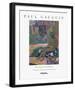 Exhibit - Blue-Paul Gauguin-Framed Giclee Print