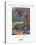 Exhibit - Blue-Paul Gauguin-Stretched Canvas