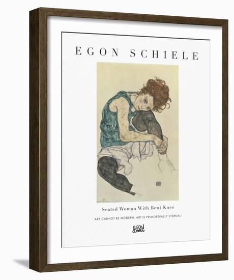 Exhibit - Eternal-Egon Schiele-Framed Giclee Print