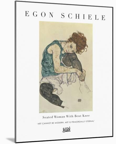 Exhibit - Eternal-Egon Schiele-Mounted Giclee Print