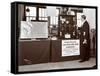 Exhibit of a Fire Detection System by the Montauk Fire Detecting Wire Co. at the Museum of Safety…-Byron Company-Framed Stretched Canvas