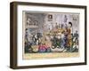 Exhibition at the Royal Horticultural Society, London, 1826-George Cruikshank-Framed Giclee Print