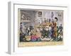 Exhibition at the Royal Horticultural Society, London, 1826-George Cruikshank-Framed Giclee Print