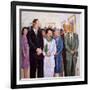 Exhibition (Former President and Madam Lee) 1995-Komi Chen-Framed Giclee Print