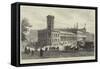 Exhibition of Arts and Industry at Worcester, Exhibition Building on Shrub-Hill-null-Framed Stretched Canvas