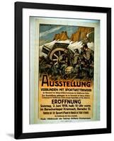 Exhibition of Competitive Sports, 1918-German School-Framed Giclee Print