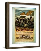 Exhibition of Competitive Sports, 1918-German School-Framed Giclee Print