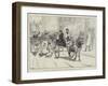 Exhibition of Costermongers' Donkeys and Ponies at the People's Palace, on the Way-Cecil Aldin-Framed Giclee Print