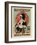 Exhibition of Painting and Drawings-Jules Chéret-Framed Art Print