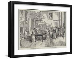 Exhibition of the Queen's Jubilee Gifts at St James's Palace, the Presence Chamber-William 'Crimea' Simpson-Framed Giclee Print