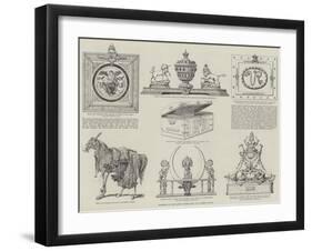 Exhibition of the Queen's Jubilee Gifts at St James's Palace-null-Framed Giclee Print