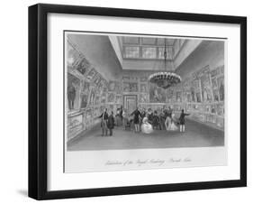 'Exhibition of the Royal Academy. - Private View', c1841-Henry Melville-Framed Giclee Print