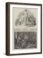 Exhibition of the Royal Academy-John Phillip-Framed Giclee Print