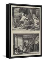 Exhibition of the Royal Academy-Frederick Richard Pickersgill-Framed Stretched Canvas