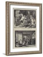 Exhibition of the Royal Academy-Frederick Richard Pickersgill-Framed Giclee Print