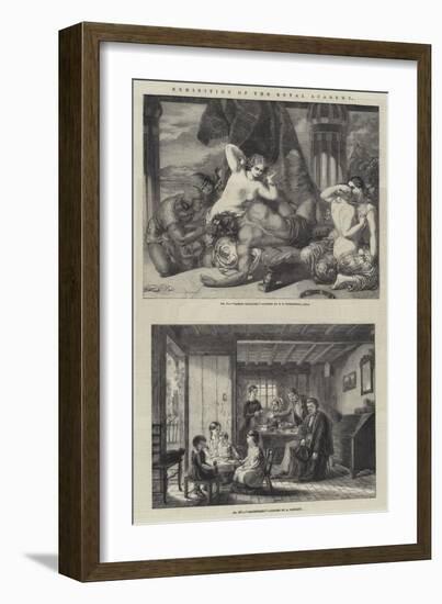 Exhibition of the Royal Academy-Frederick Richard Pickersgill-Framed Giclee Print