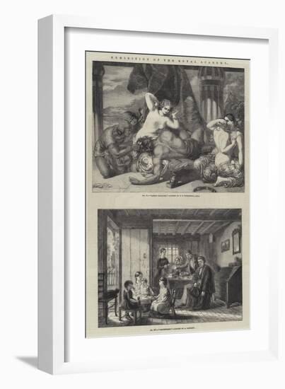 Exhibition of the Royal Academy-Frederick Richard Pickersgill-Framed Giclee Print