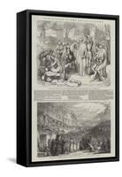 Exhibition of the Royal Academy-Frederick Richard Pickersgill-Framed Stretched Canvas