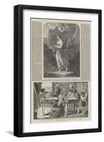 Exhibition of the Royal Academy-Thomas Uwins-Framed Giclee Print