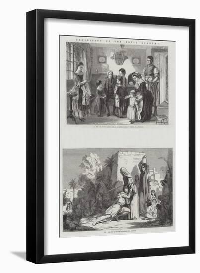 Exhibition of the Royal Academy-Alfred Rankley-Framed Giclee Print