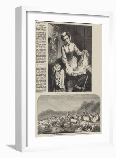 Exhibition of the Royal Academy-Abraham Solomon-Framed Giclee Print