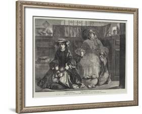 Exhibition of the Royal Academy-Abraham Solomon-Framed Giclee Print