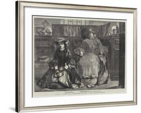 Exhibition of the Royal Academy-Abraham Solomon-Framed Giclee Print