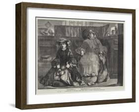 Exhibition of the Royal Academy-Abraham Solomon-Framed Giclee Print