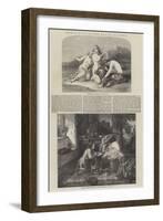 Exhibition of the Royal Academy-null-Framed Giclee Print