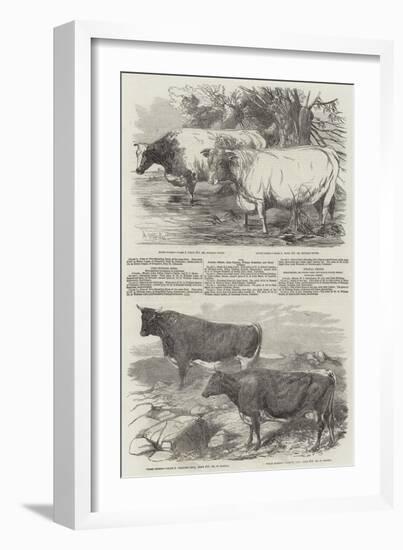 Exhibition of the Royal Agricultural Society of England-Harrison William Weir-Framed Giclee Print