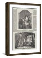 Exhibition of the Society of British Artists-Arthur Joseph Woolmer-Framed Giclee Print