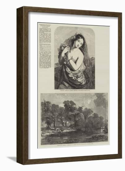 Exhibition of the Society of British Artists-Charles Baxter-Framed Giclee Print