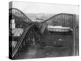 Exhibition Roller Coaster-null-Stretched Canvas