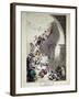 Exhibition Stare Case, 1811-Thomas Rowlandson-Framed Giclee Print