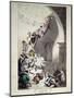 Exhibition Stare Case, 1811-Thomas Rowlandson-Mounted Giclee Print