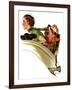 "Exhilaration", July 13,1935-Norman Rockwell-Framed Giclee Print